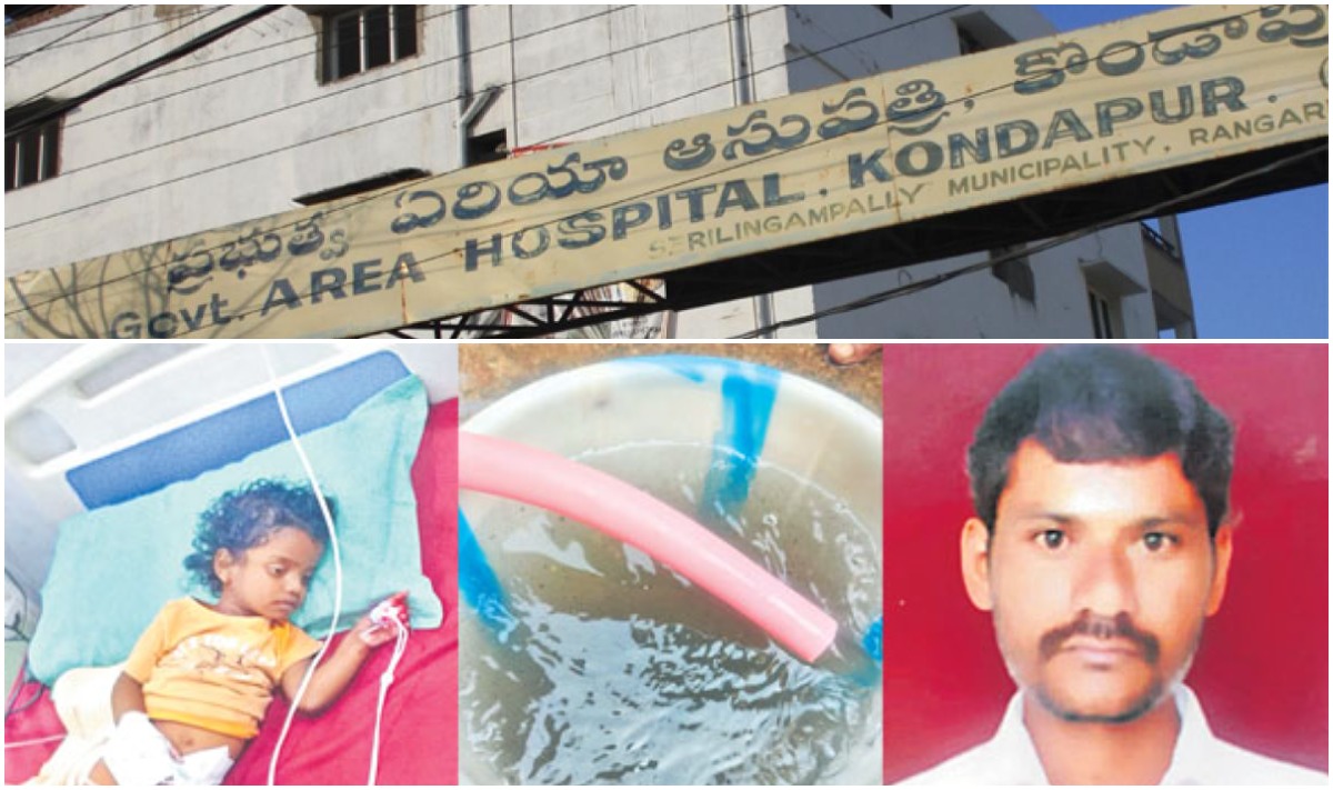 Madhapur Water Contamination: Rising victims .. Special ICU set up